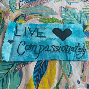 Patch, DIY “Live Compassionately”